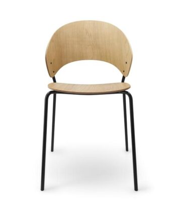 Please Wait To Be Seated Dosina Spisebordsstol Finer Natural Eg Sort