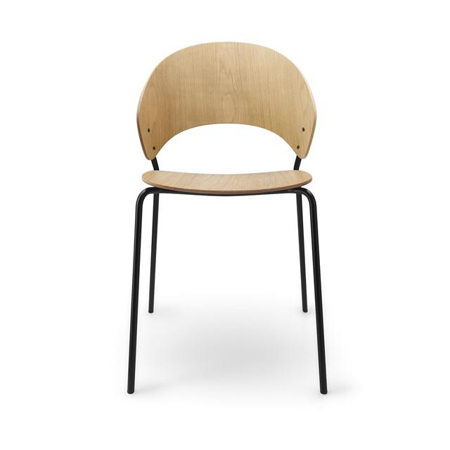 Please Wait To Be Seated Dosina Spisebordsstol Finer Natural Eg Sort