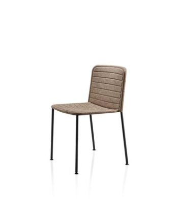 Please Wait To Be Seated Flax Stacker Spisebordsstol Natural Flax