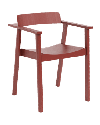 Please Wait To Be Seated Maiden Spisebordsstol Basque Red
