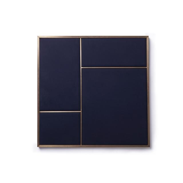 Please Wait To Be Seated Nouveau Pin Opslagstavle Medium Messing Navy Blue