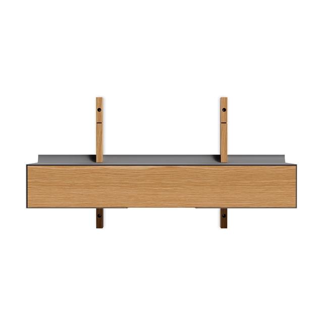 Please Wait To Be Seated Smile Skuffe 80 Cm Eg Grå