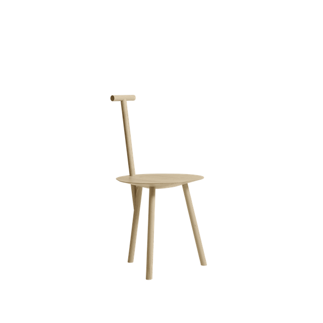 Please Wait To Be Seated Spade Stol Asketræ