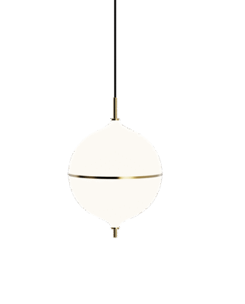 Rebello Decor Eternal Moonlight Pendel Medium Sort Ledning