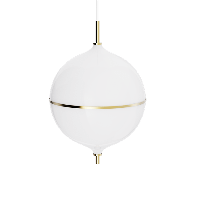 Rebello Decor Eternal Moonlight Pendel Stor Hvid Ledning