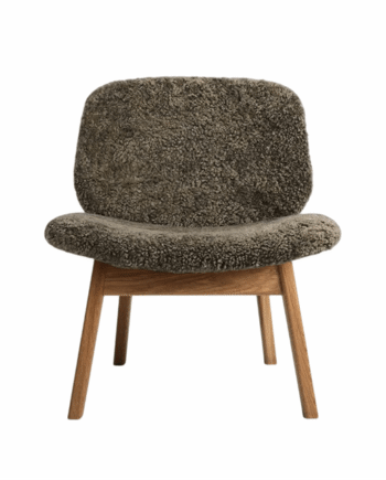Ro Collection Pandora Lænestol Polstret Olieret Eg Sheepskin Sahara