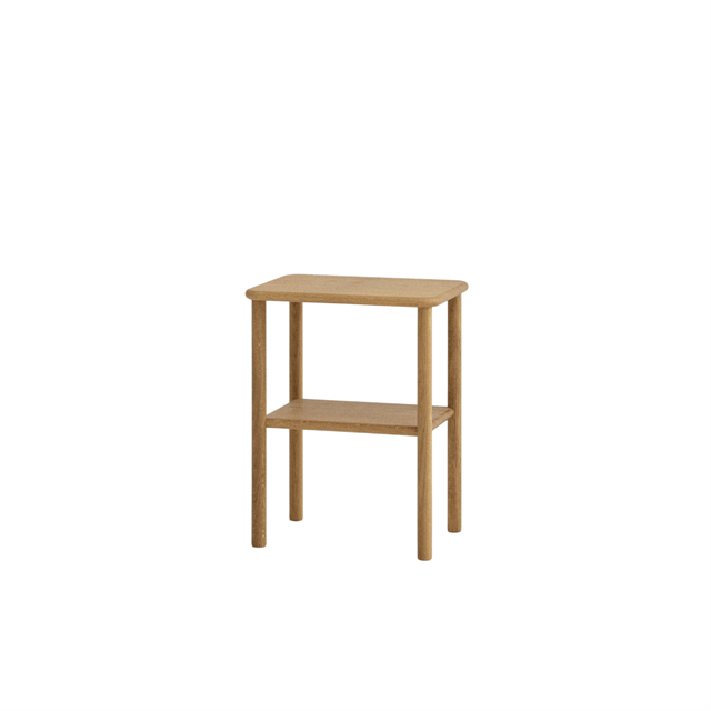 Rye Alling Sidebord H48 Olieret Egetræ