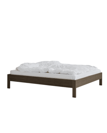 Rye Ejer Sengestel Uden Sengegavl 140x200 Røget Egetræ