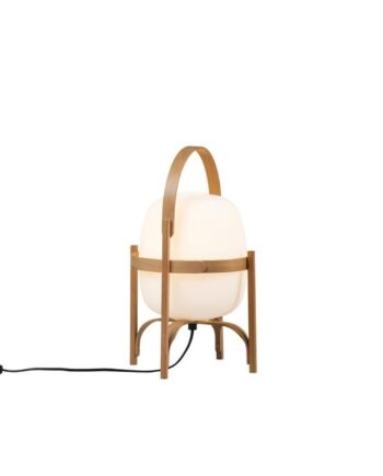 Santa   Cole Cestita Bordlampe Hvid Glas