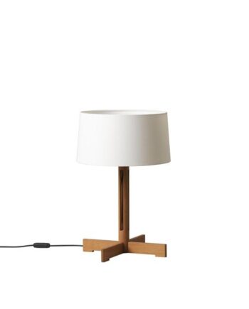 Santa   Cole Fad Menor Bordlampe Hvid Eg