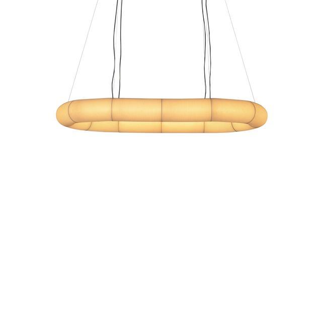 Santa Cole Tekiò Oval P12 Pendel Hvid