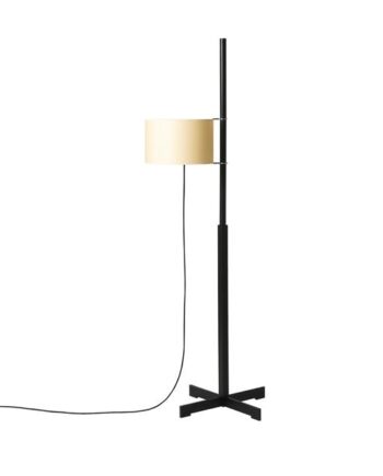 Santa   Cole Tmm Gulvlampe Beige Sort