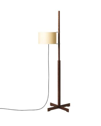 Santa   Cole Tmm Gulvlampe Beige Valnød