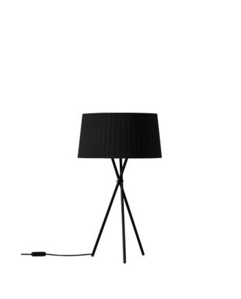 Santa   Cole Trípode G6 Bordlampe Sort