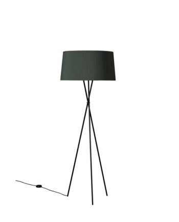 Santa   Cole Trípode G5 Gulvlampe Grøn