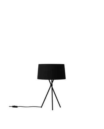 Santa   Cole Trípode M3 Bordlampe Sort