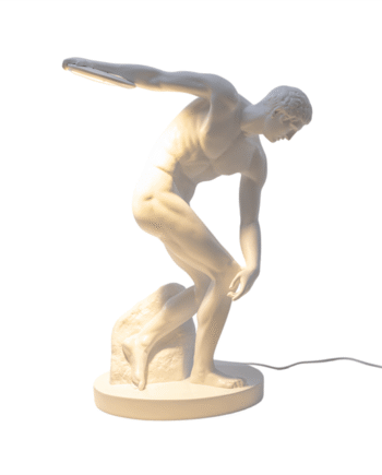 Seletti Discobolux Bord Gulvlampe Hvid