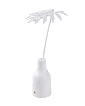 Seletti Leaf   Bordlampe Hvid