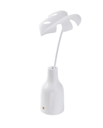 Seletti Leaf   Bordlampe Hvid