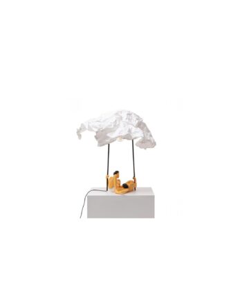 Seletti Love Is   Verb Lea And Tony Bordlampe Hvid Multifarvet