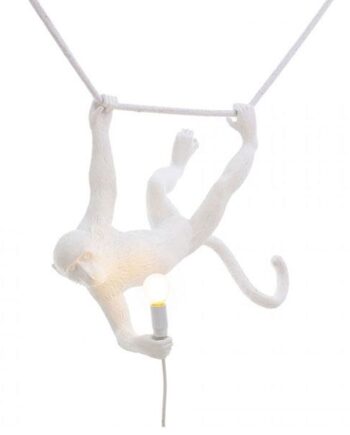 Seletti Monkey Swing Pendel Hvid