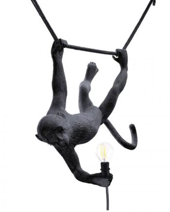 Seletti Monkey Swing Pendel Sort Udendørs