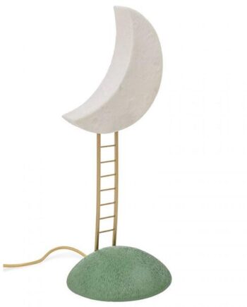 Seletti My Secret Place Bordlampe Hvid Guld Grøn