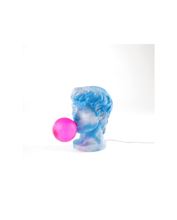 Seletti Wonder Times Wonder Bordlampe Hvid Blå Pink