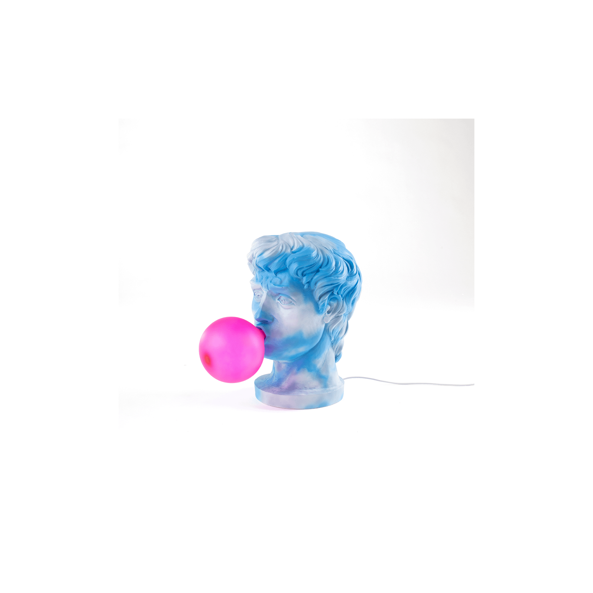 Seletti Wonder Times Wonder Bordlampe Hvid Blå Pink