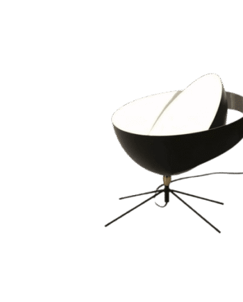 Serge Mouille Saturnus Skrivebordslampe Sort