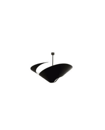 Serge Mouille Snail Loftlampe ø85 Sort