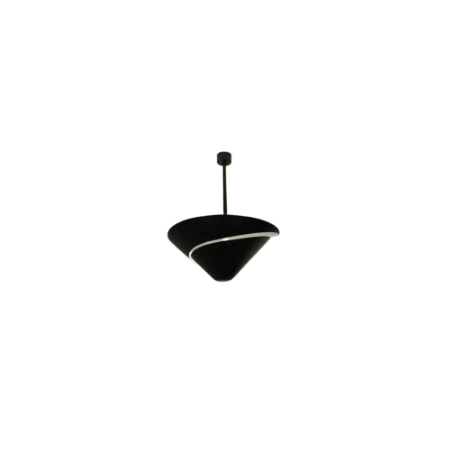 Serge Mouille Snail Loftlampe ø60 Sort