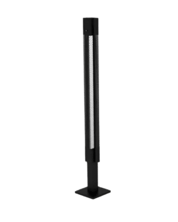 Serge Mouille Very Big Signal Gulvlampe Sort