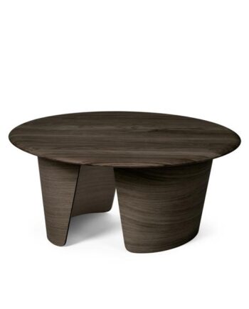 Sibast Furniture No   Lounge Sofabord ø90 Høj Mørk Olieret Eg Massiv