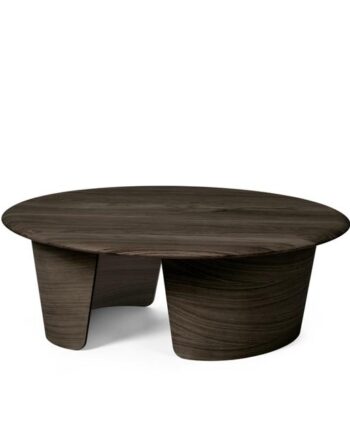Sibast Furniture No   Lounge Sofabord ø90 Lav Mørk Olieret Eg Massiv