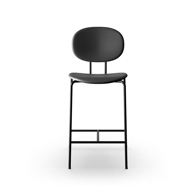 Sibast Furniture Piet Hein Barstol Sort Sort Læder