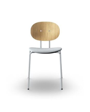 Sibast Furniture Piet Hein Spisebordsstol Krom Egetræ Og Remix 123