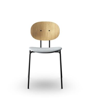 Sibast Furniture Piet Hein Spisebordsstol Sort   Egetræ Og Remix 123