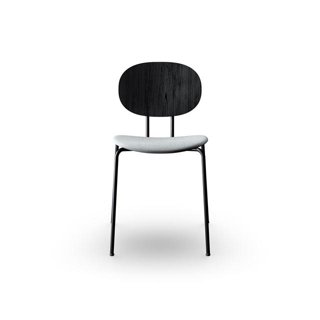 Sibast Furniture Piet Hein Spisebordsstol Sort Sort Egetræ Og Remix 123