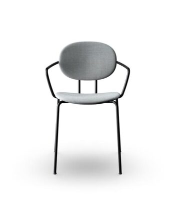 Sibast Furniture Piet Hein Spisebordsstol Sort Med Armlæn Remix 123