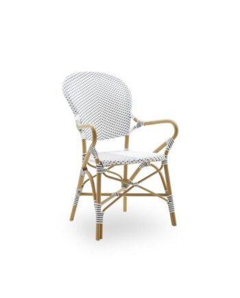 Sika-design Isabell Exterior Caféstol Med Armlæn Almond