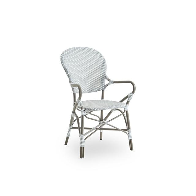 Sika-design Isabell Exterior Caféstol Med Armlæn Taupe