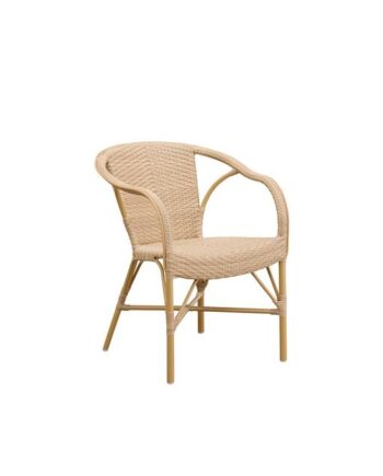 Sika-design Madeleine Exterior Caféstol Natur Almond