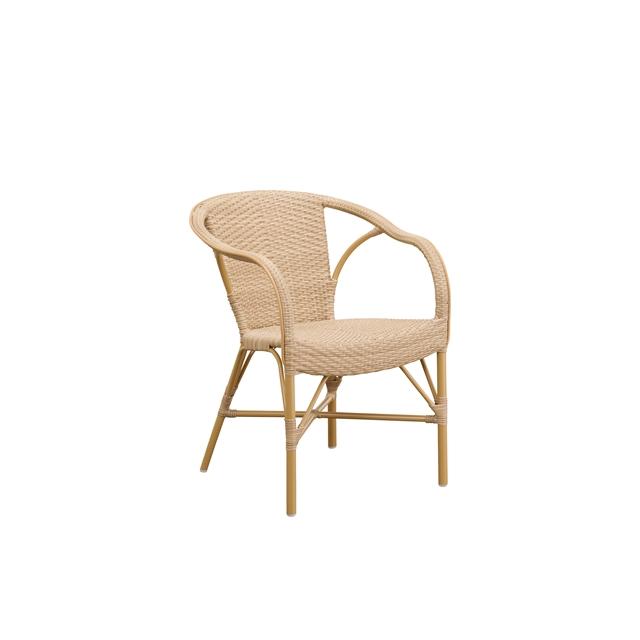 Sika-design Madeleine Exterior Caféstol Natur Almond