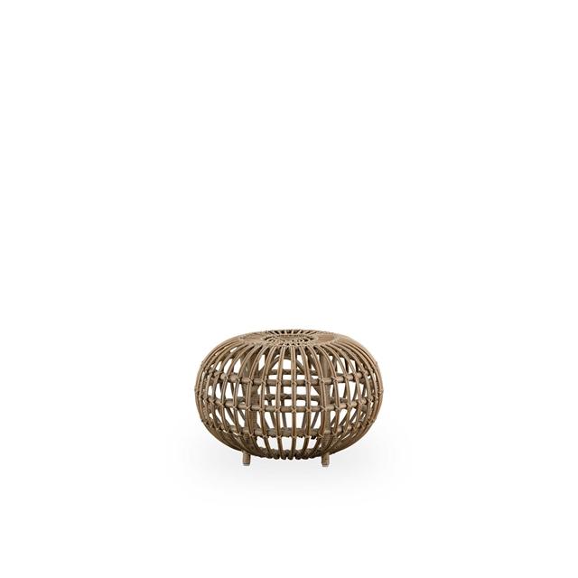Sika-design Ottoman Lille Poleret Antik
