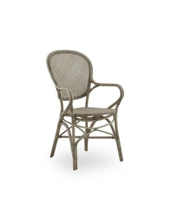 Sika-design Rossini Spisebordsstol Med Armlæn Taupe