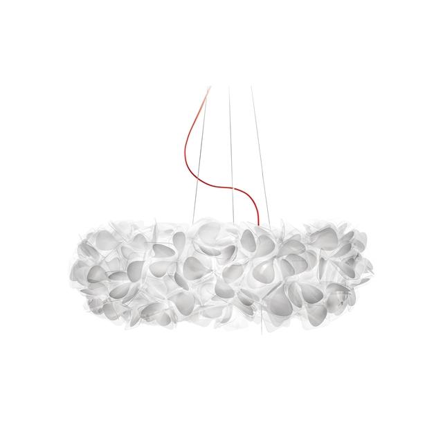 Slamp Clizia Mama Non Mama Pendel Stor Hvid Rød Wire