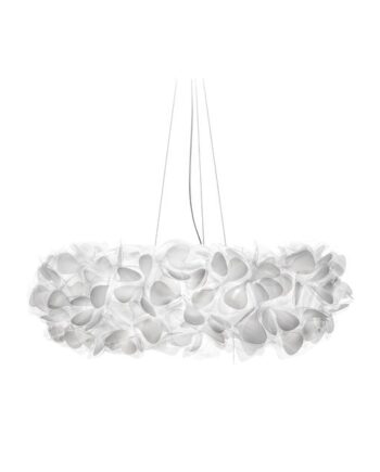 Slamp Clizia Mama Non Mama Pendel Stor Hvid Transparent Wire