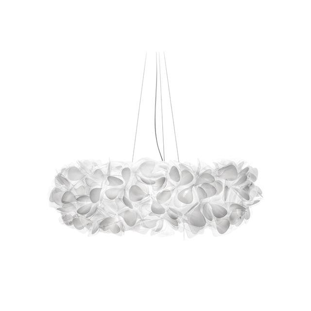 Slamp Clizia Mama Non Mama Pendel Stor Hvid Transparent Wire