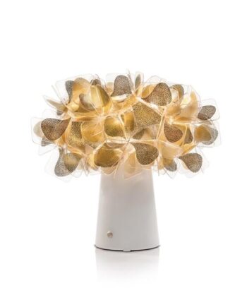 Slamp Clizia Mama Non Mama Transportabel Lampe Guld Lys Base